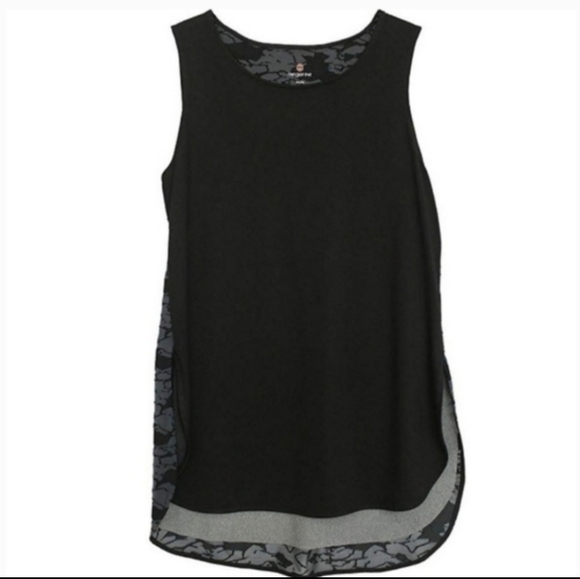 Tangerine Tops - Tangerine Layered Tank Size L